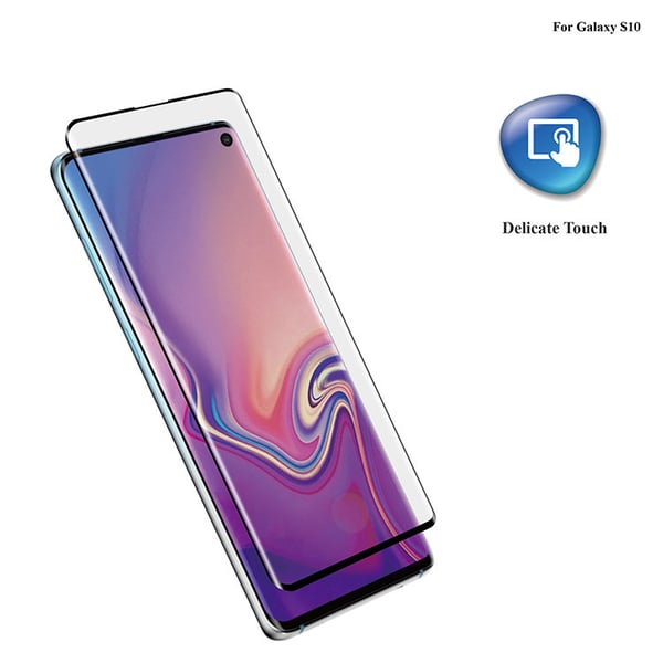 Näytönsuoja Samsung Galaxy S10 karkaistu lasi / 3D kaareva