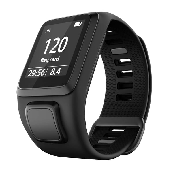 Klokkereim til TomTom Adventurer / Golfer / Runner / Spark Black