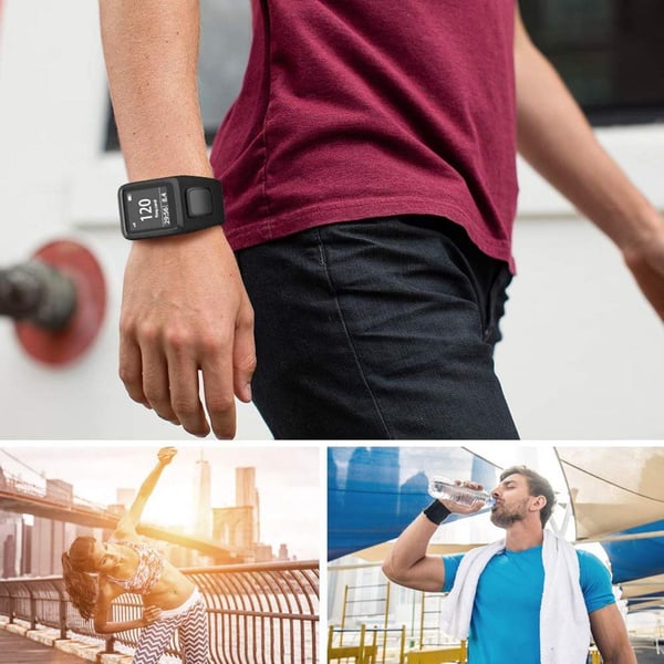 Klokkereim til TomTom Adventurer / Golfer / Runner / Spark Black