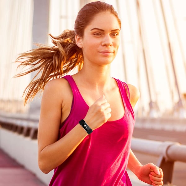 Fitbit Charge 3/4 ranneke (S) Black