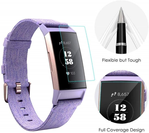 Skærmbeskytter Fitbit Charge 2 TPU 5-pakke