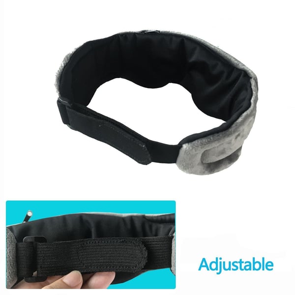Sovemaske med høretelefoner Bluetooth 5.0 Grey