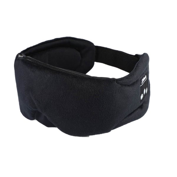 Sovemaske med hodetelefoner Bluetooth 5.0 Black