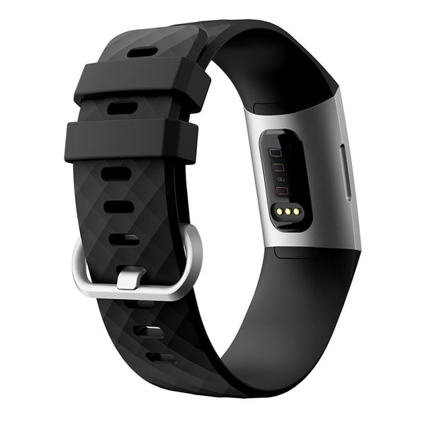 Fitbit Charge 3/4 ranneke silikoni (S) Black