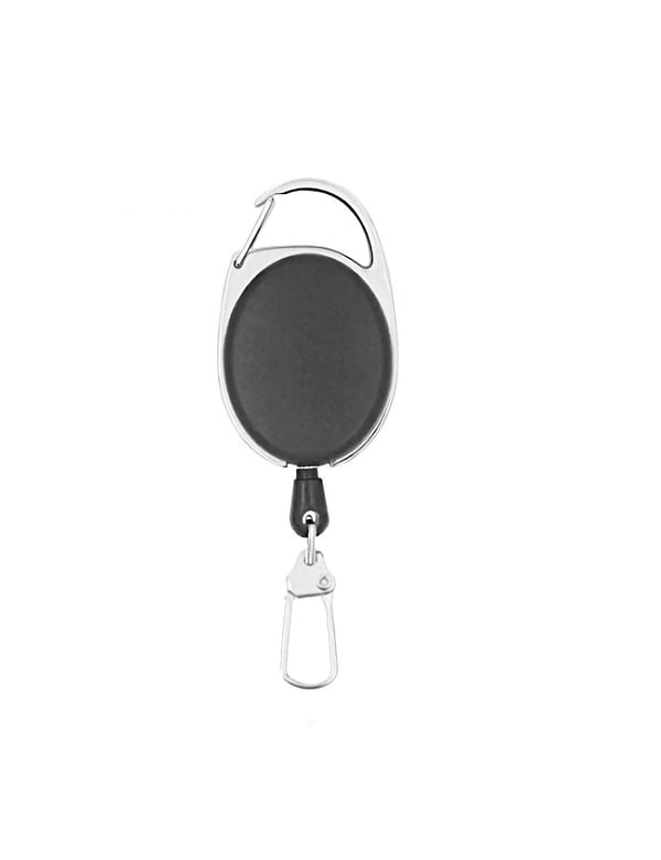 Udtrækkelig nøglering med yo-yo funktion og snor 60 cm 1-pack