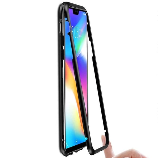 Mobildeksel tosidig herdet glass XiaoMi Redmi Note7 / 7Pro - Svart