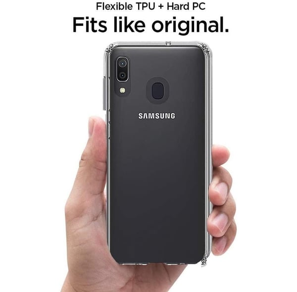 Samsung Galaxy A20S skall TPU Transparent