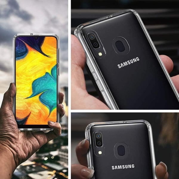 Samsung Galaxy A20S skall TPU Transparent