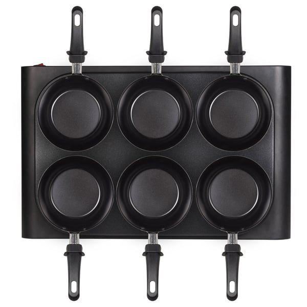 Wokset 6 fargede panner