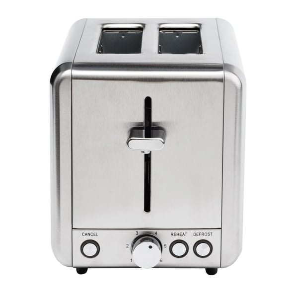 Brødrister 2 skiver 925W BR220 Rustfritt stål