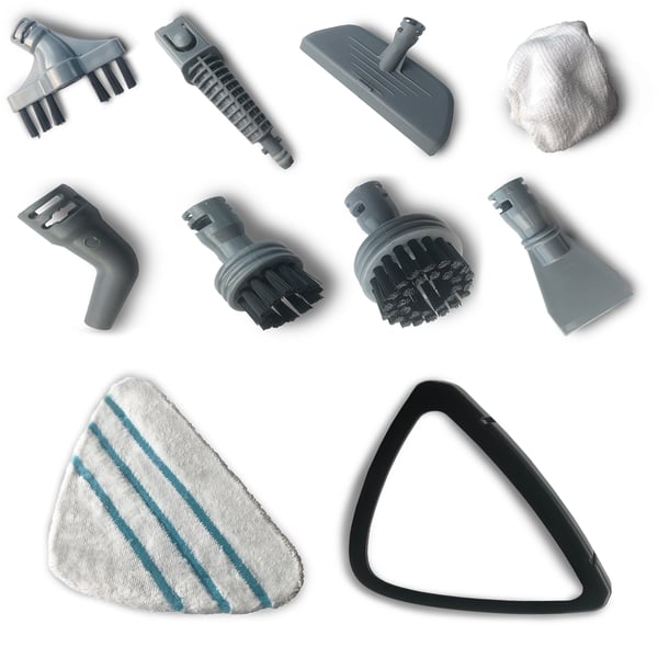 Dampmopp 10-i-1 1500W SM210 Hvit/Svart