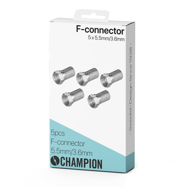 F-Contact 5,5 / 3,6 m 5-pakning