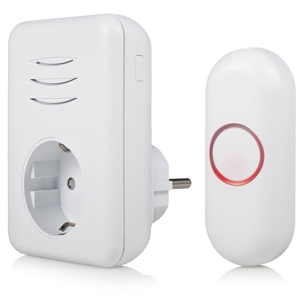 Trådløs dørklokke Plug-in B313 Hvid