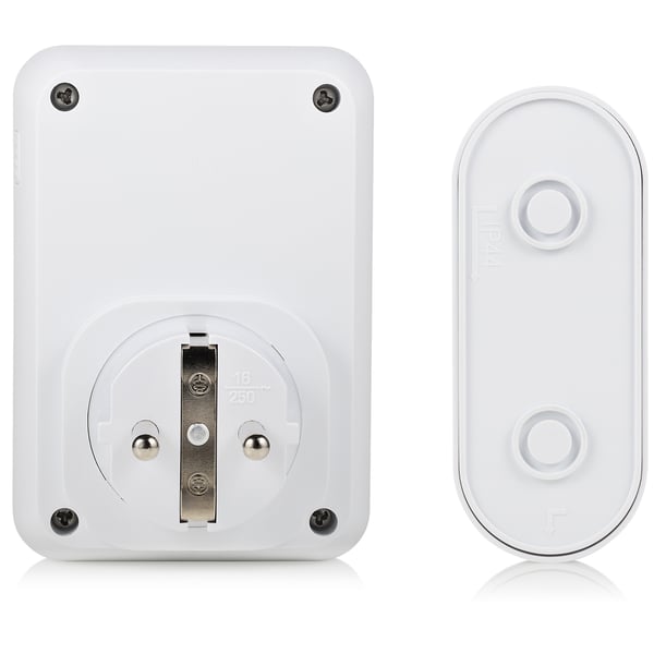 Trådløs dørklokke Plug-in B313 Hvid