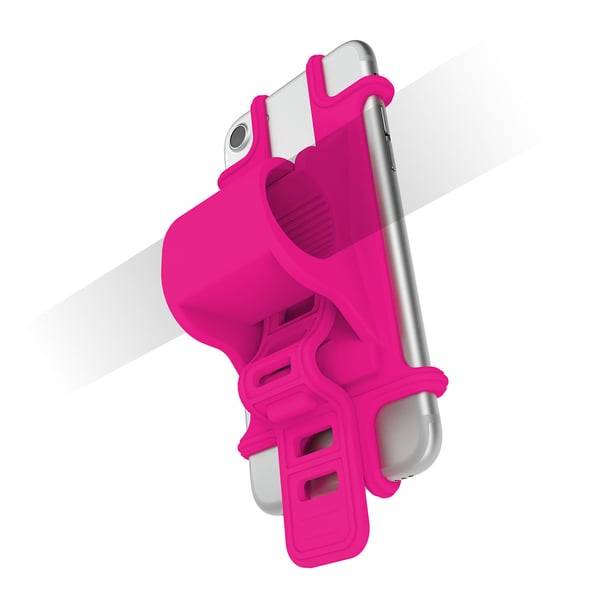 Mobil holder til cykel / barnevogn Pink