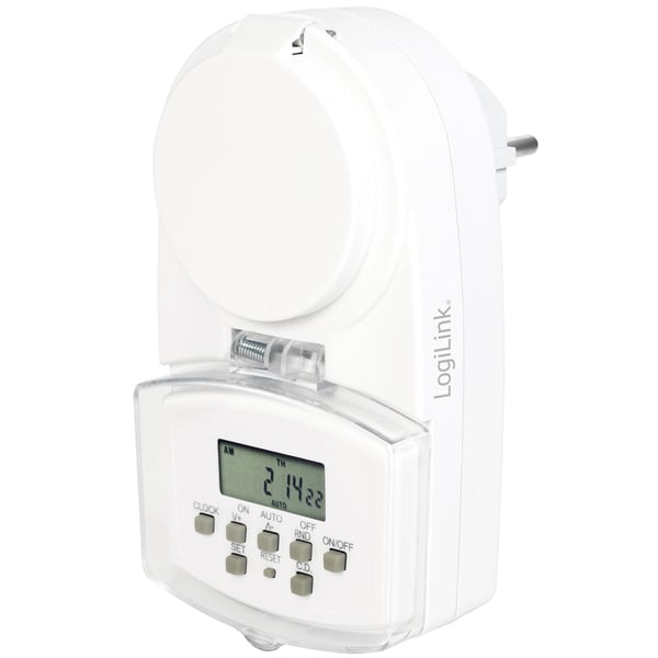 Utendørs timer Digital 1800W IP44