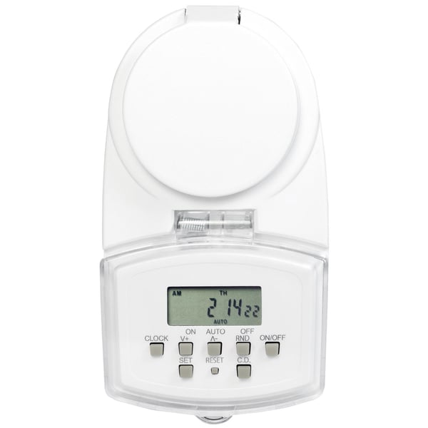 Utomhustimer Digital 1800W IP44
