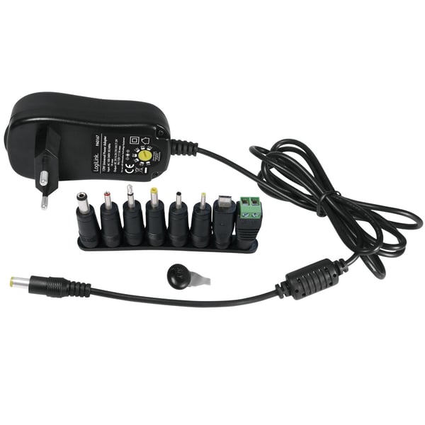 Strømadapter 230V-> 3-12V 1A 12W