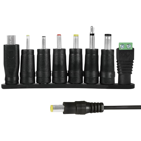 Strømadapter 230V-> 3-12V 1A 12W
