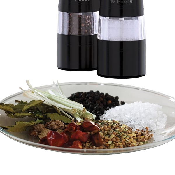 Salt & Pepper Mill Keramisk stålverk svart stål