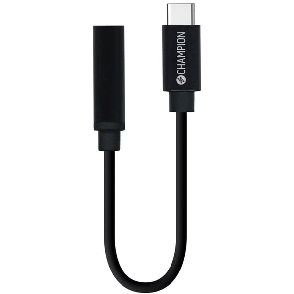 Adapter USB-C til 3,5 mm DAC svart