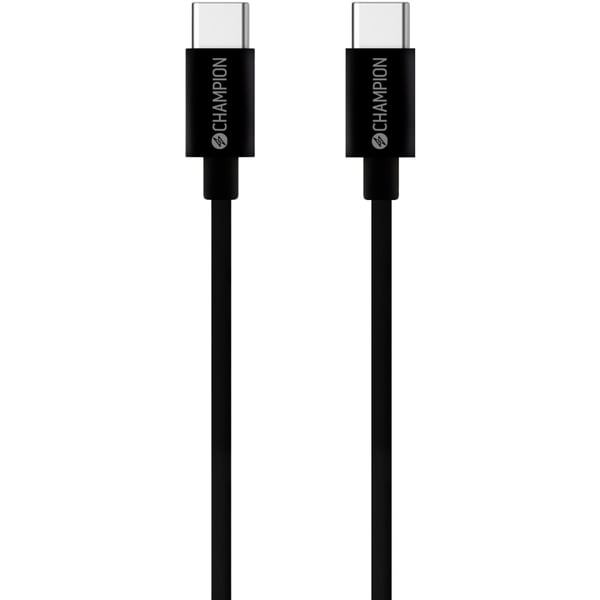 USB-C-kabel 60W 1m Sort
