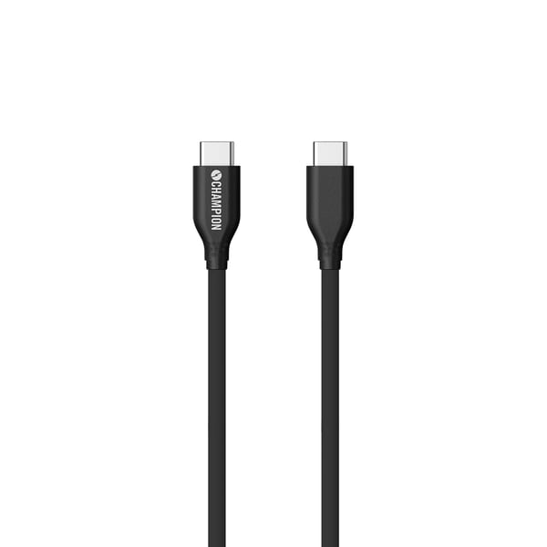 USB-C-kabel 60W 1m Sort