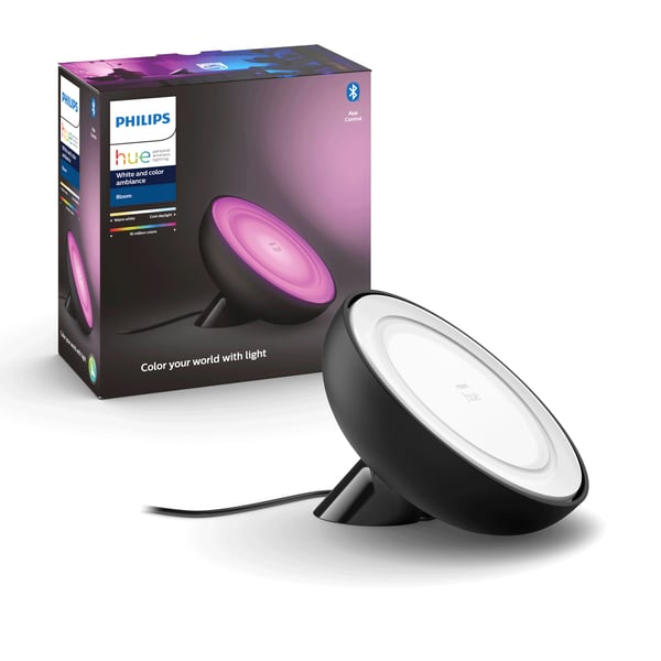 Hue Bloom Color Bordlampe Svart
