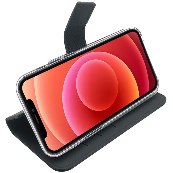 Lommebokveske iPhone 12/12 Pro Svart