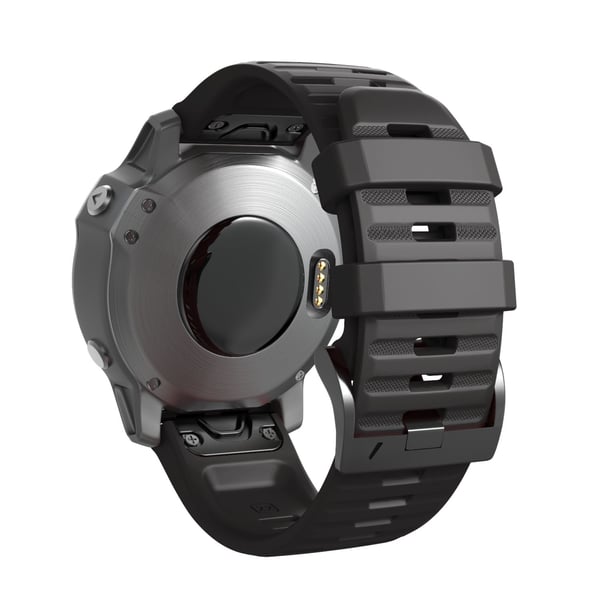 Garmin Fenix / Forerunner / Approach / Quatix rannekoru musta