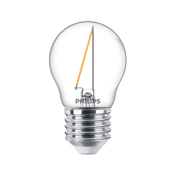 LED E27 Globe 15W kirkas 136lm