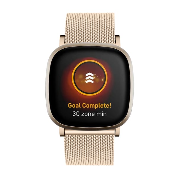 Fitbit Versa 3 / Sense armbånd Rustfrit stål Guld