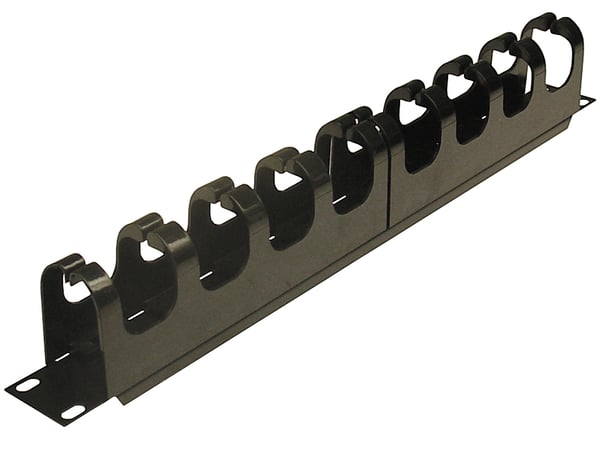 19" cable management 1U, 10 brackets