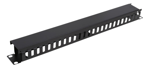 19" cable management, metal, finger duct feedthrough, 1U 19" cable management, metal, finger duct feedthrough, 1U