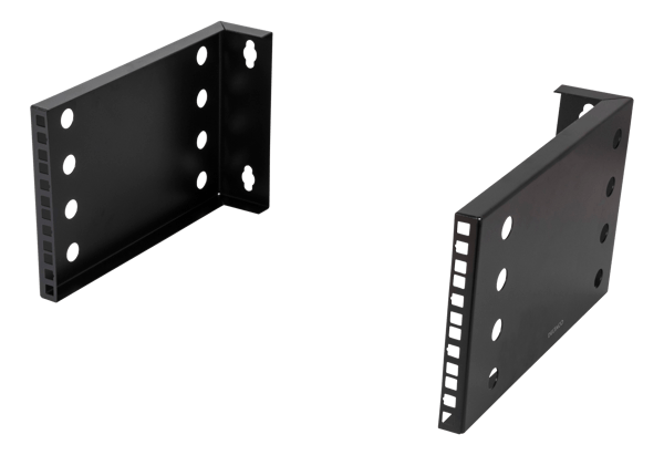 10"-19" wall mount with adjustable width, 4U, 25kg load