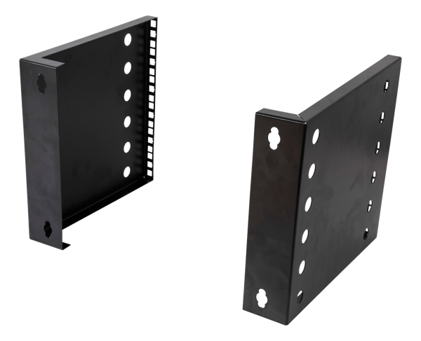 10"-19" wall mount with adjustable width, 6U, 35kg load