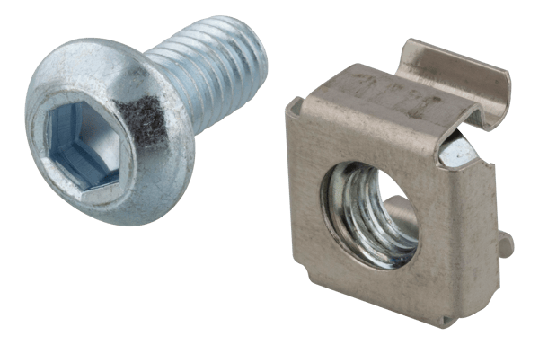 M6 screw set hex (washers + screws + nuts) 10-pack