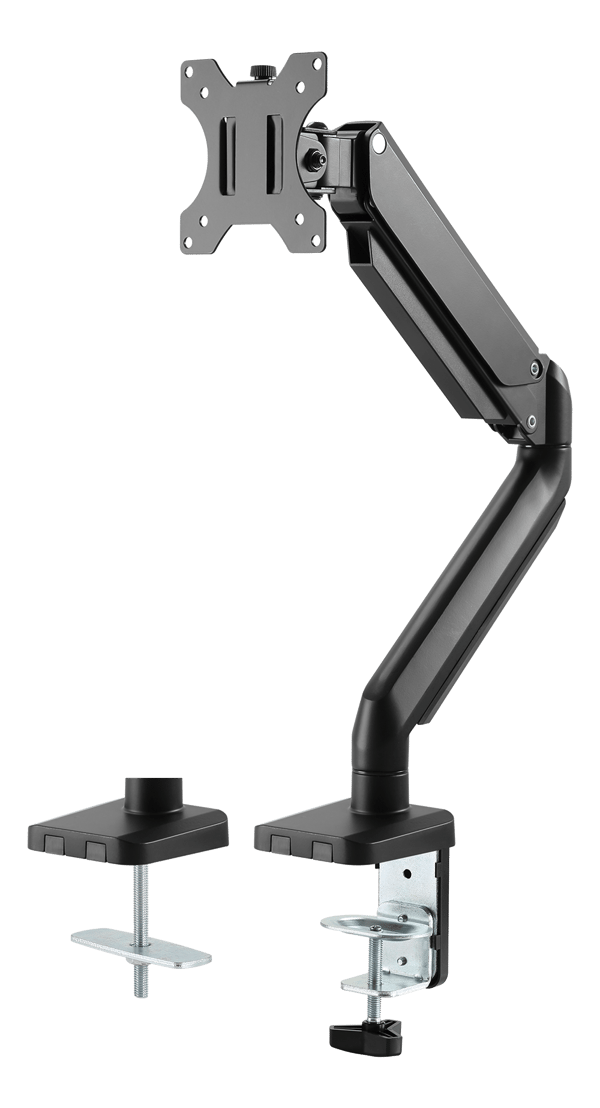 OFFICE Single Mount Gas Spring Monitor Arm tilt 17"-32"
