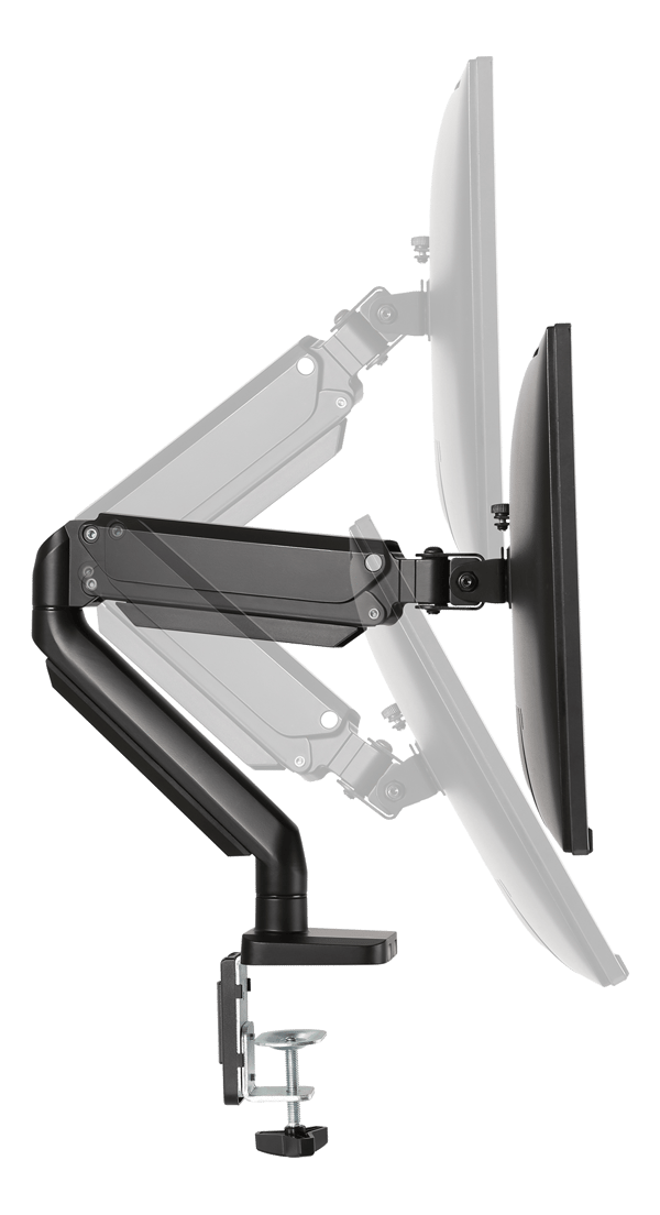 OFFICE Single Mount Gas Spring Monitor Arm tilt 17"-32"