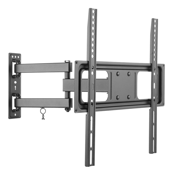 Full motion 3-way wall mount for monitor/tv, 32"-55", tilt