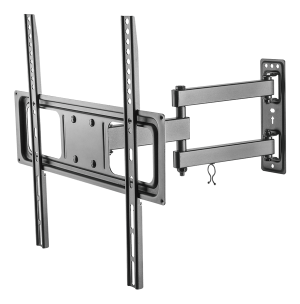 Full motion 3-way wall mount for monitor/tv, 32"-55", tilt