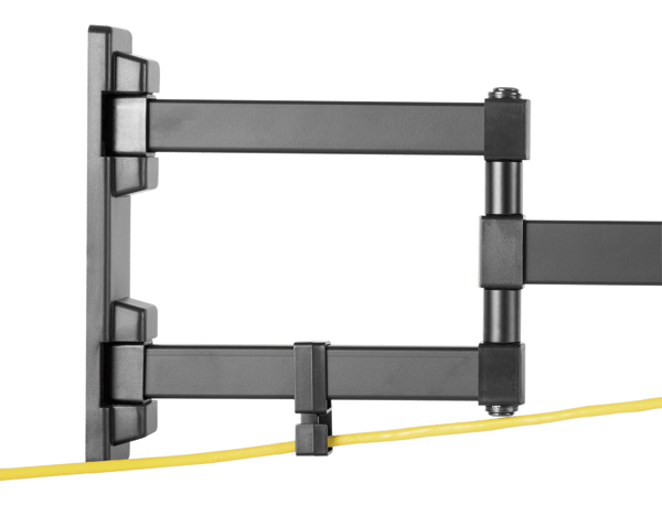 Full motion 3-way wall mount, 13-27" up to 20 kg, tilt, rota