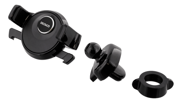 Air vent car holder, for smartphones 60-88 mm, rotatable