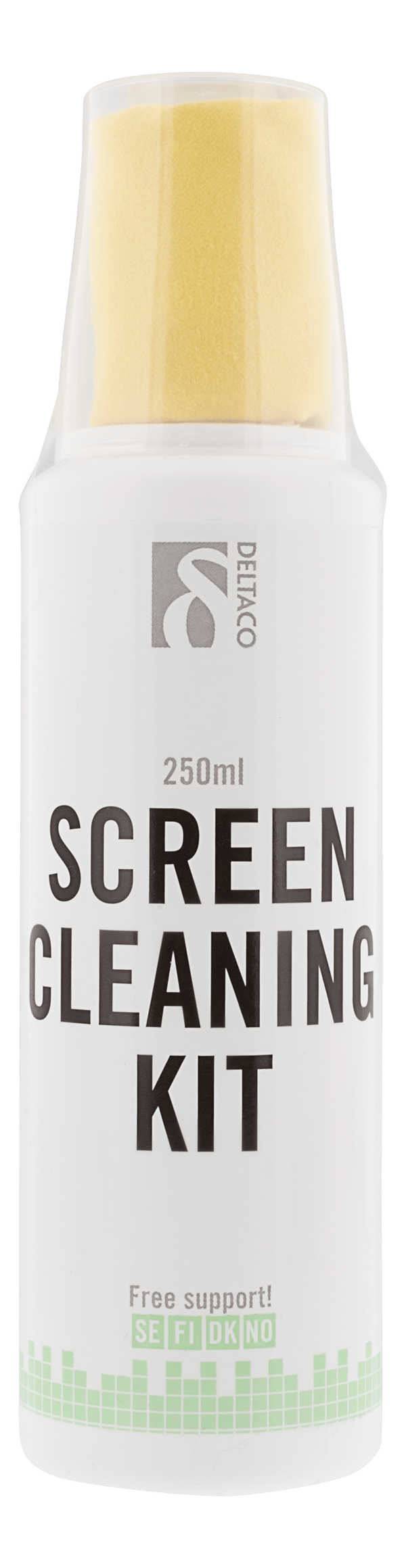 Screen cleaning kit 250ml all monitors microfiber nonalcohol