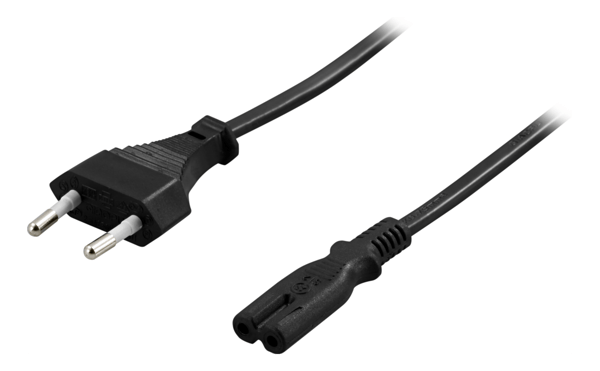 Unearthed device cable CEE 7/16  IEC C7 10m