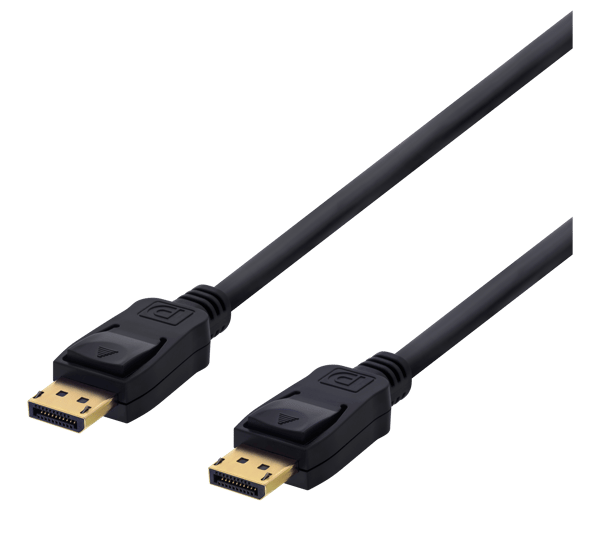 DisplayPort monitor cable, 20-pin m, m, 15m, black