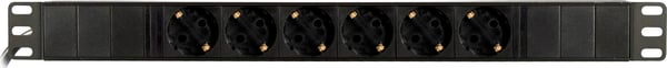 Power strip 6xCEE 7/3 1xCEE 7/7 increased touch protection