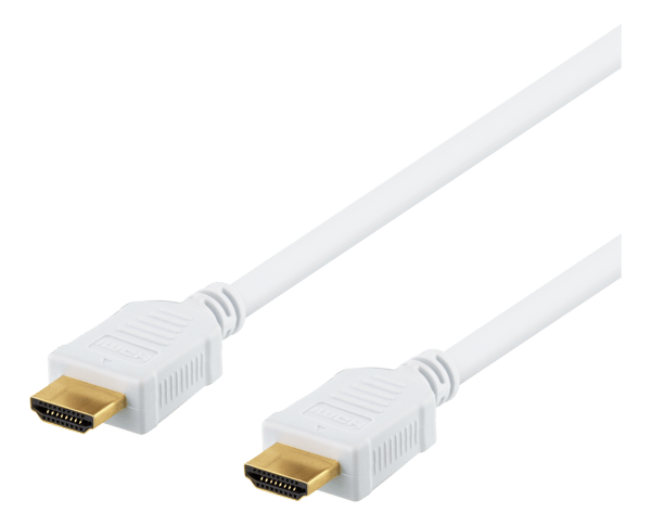 High-Speed HDMI cable, 10m, Ethernet, 4K UHD, white