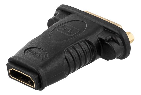 HDMI-adapter, 1080p @60Hz, HDMI 19-pin female to DVI-D femal