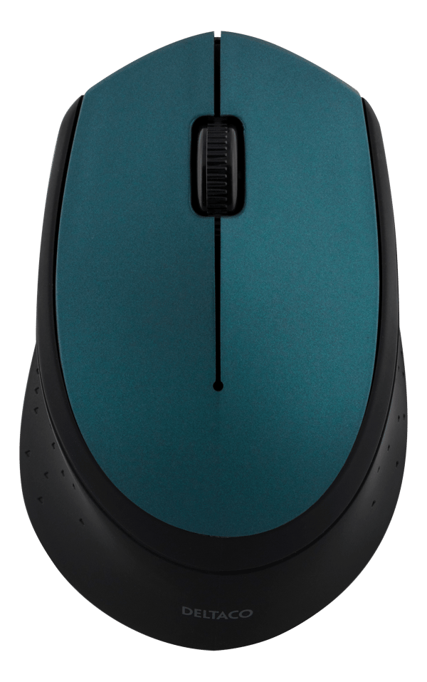 Wireless optical mouse 2.4GHz, 3 buttons w/ a scroll, green